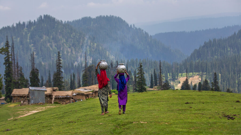 Kashmir’s springs are drying up. Scientists say saving them starts uphill
