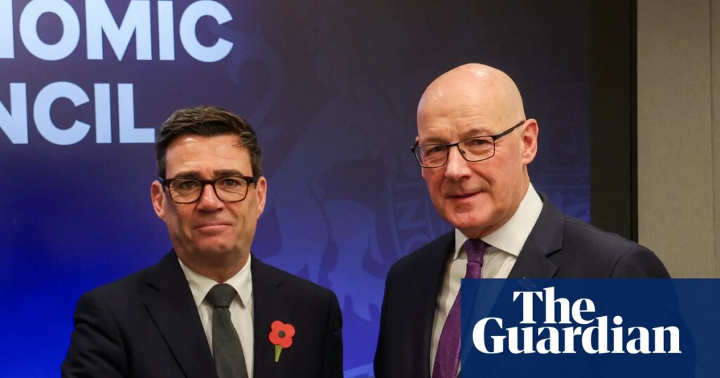 Local devolution decisions rest solely with Scotland and Wales, first ministers tell Burnham | Devolution