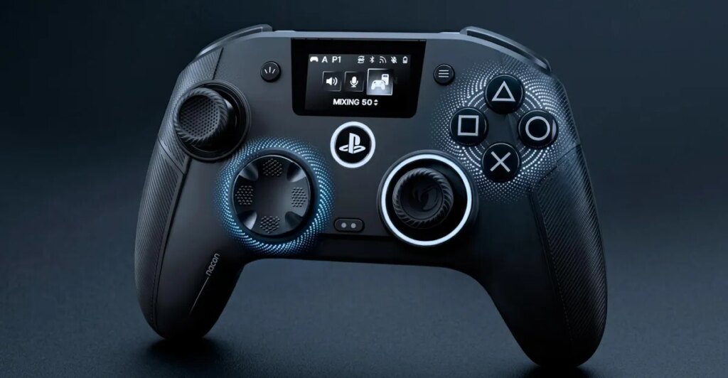 Nacon’s new PS5 controller can mix audio from your phone and console
