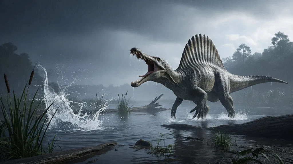 New evidence suggests spinosaurus spent most of its life underwater