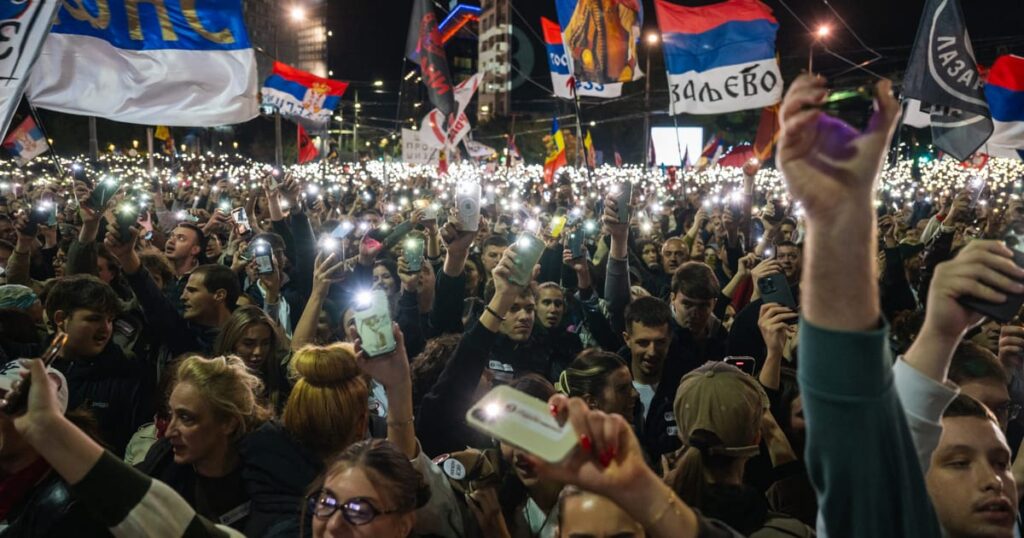 Serbia’s protesting students mount serious challenge to Vučić’s power – POLITICO