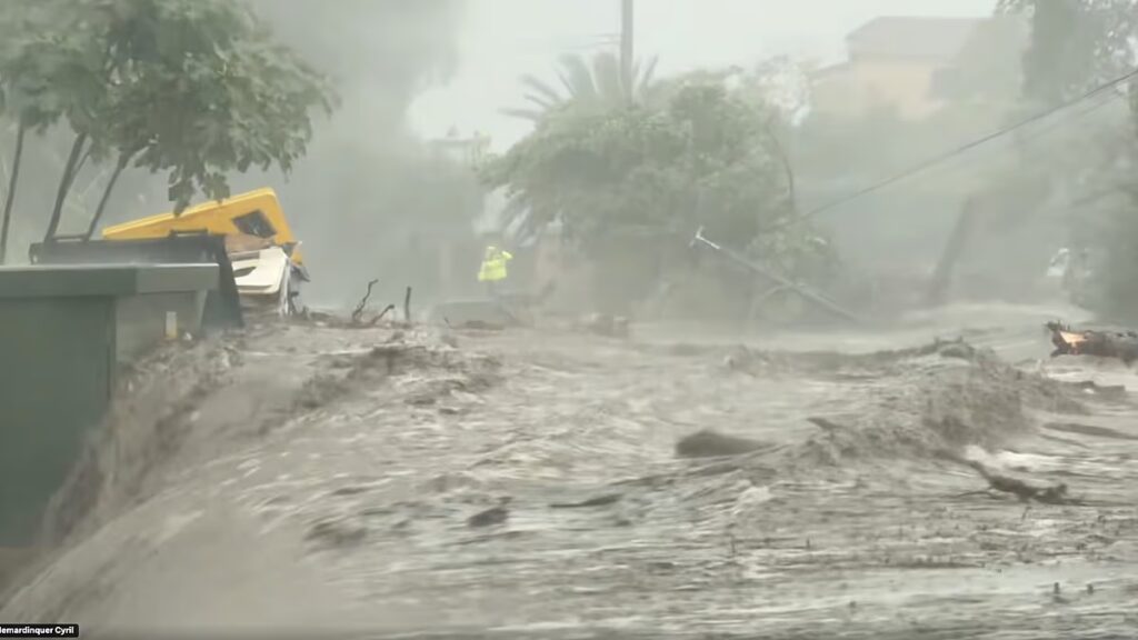 Severe weather in southern France: one dead near Marseille, one missing in Corsica