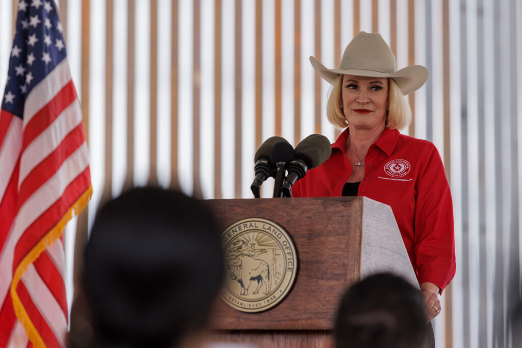 Texas Land Commissioner Treads Carefully as Trump Border Wall Advances on State Property