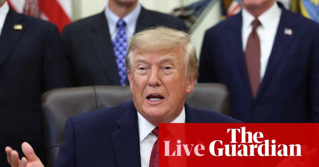 Trump doesn’t rule out sending ICE to polling sites; US supreme court to review policy to detain immigrants challenging deportation – live | Trump administration
