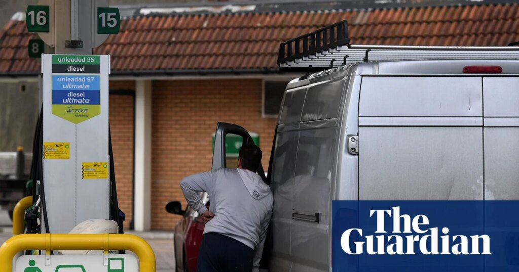 UK van drivers face extra £2.5bn in diesel costs this year, figures show | Petrol prices